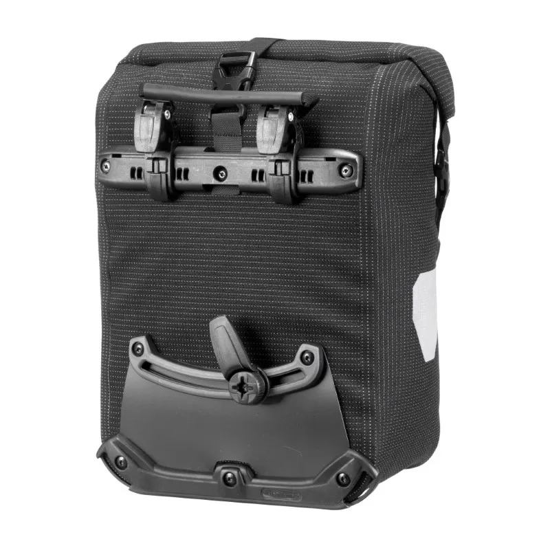 Ortlieb Sportroller High Visibility Front Pannier Bags 25L in Black-1